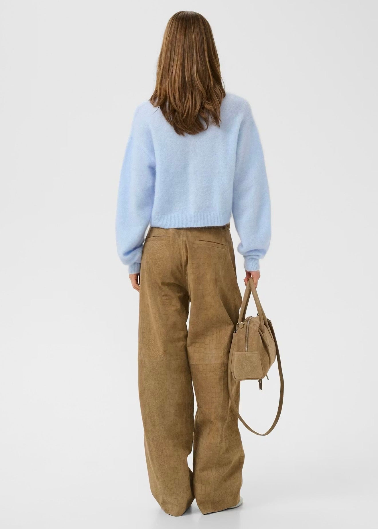 Debbie Short Cardigan Blue Finch
