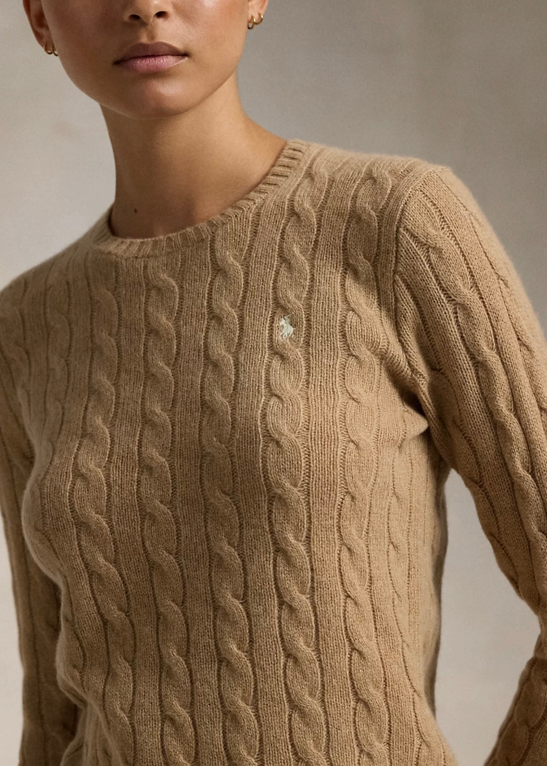 Polo Ralph Lauren Julianna sweater - Camel Melange