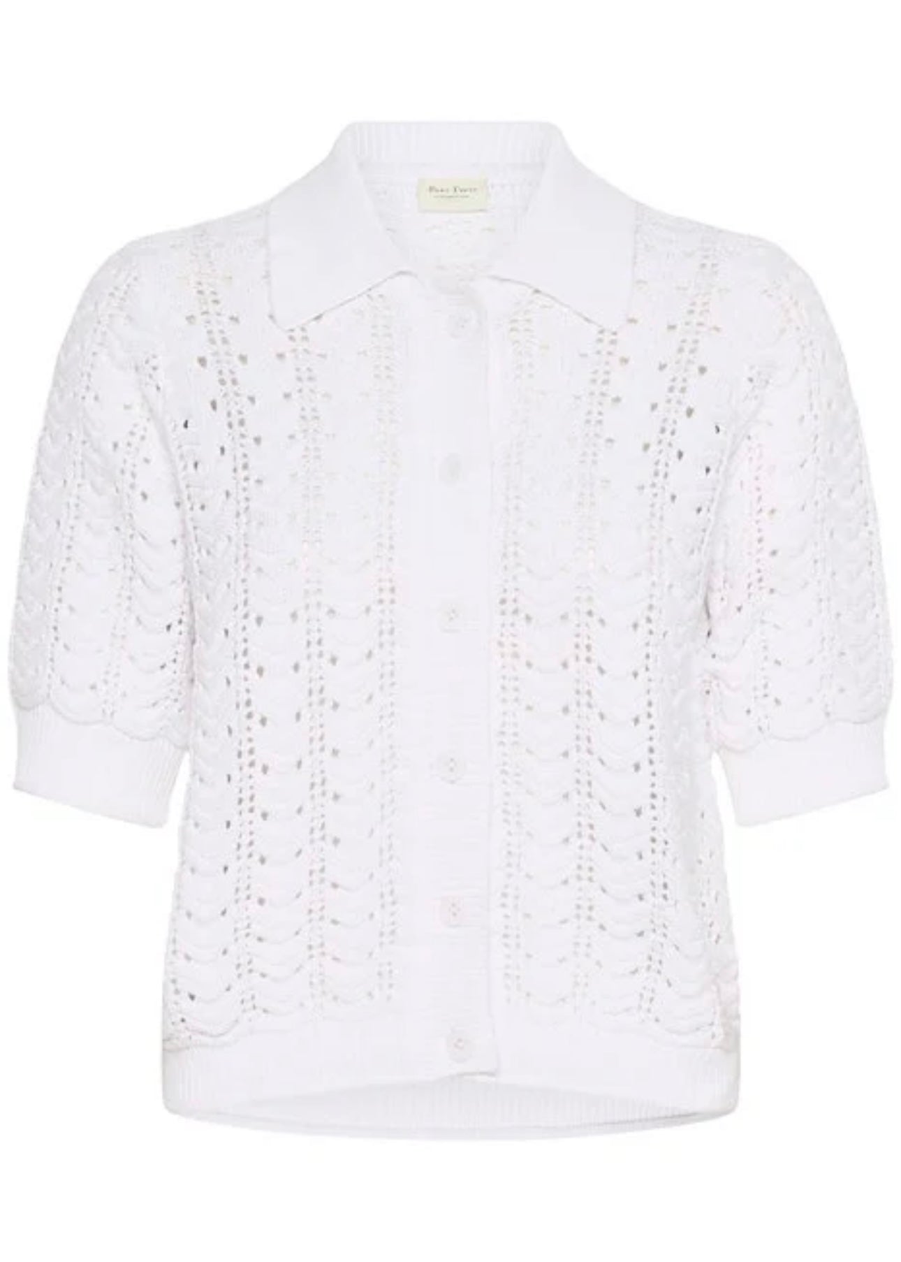 Part Two Rhoda cardigan - Bright White