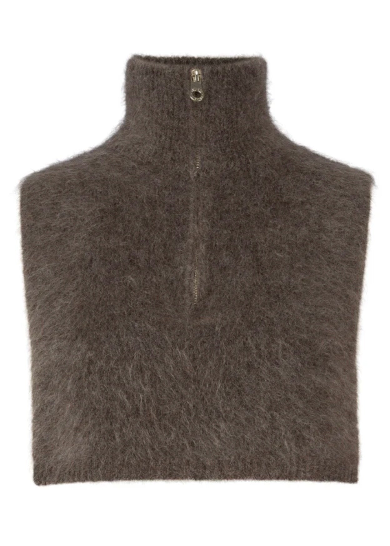 Belinda Chunky Hight Neck Brown