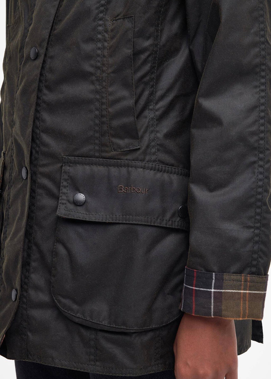 Classic Beadnell Jacket Olive