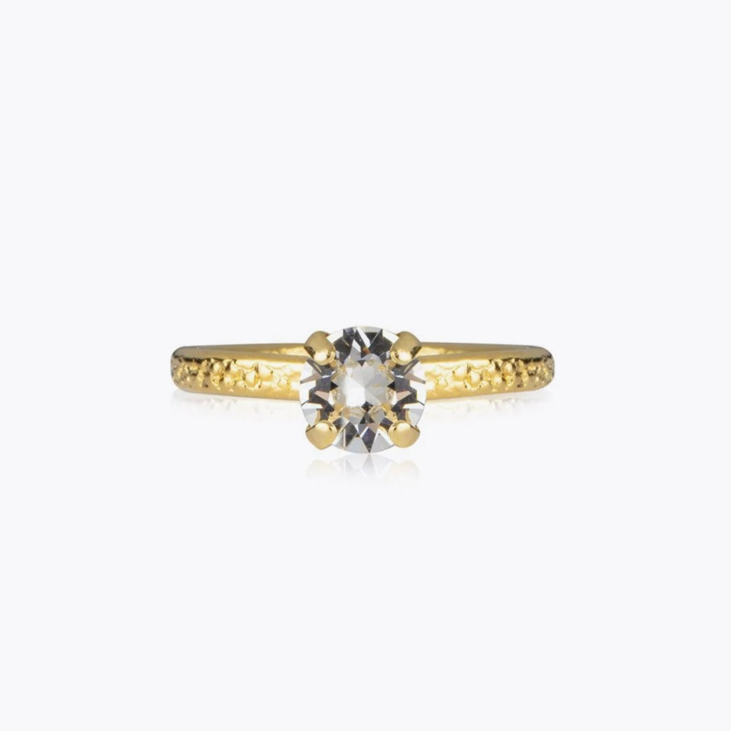 Caroline Svedbom Natti ring Gold Crystal