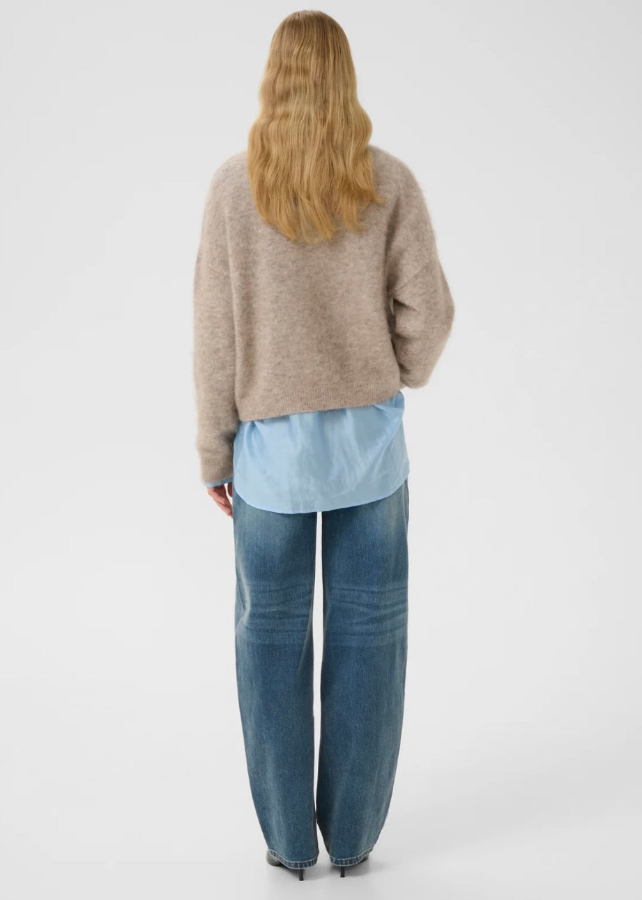 Debbie pullover Warm Sand Melange