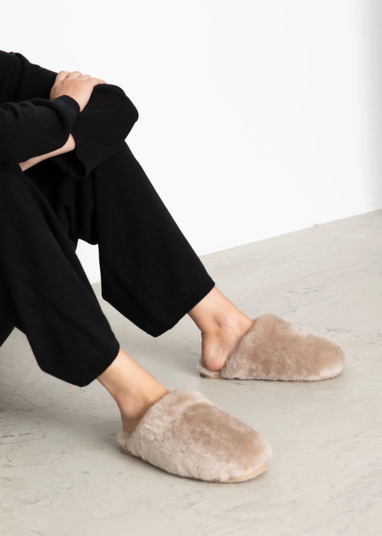 Camilla Pihl Cozy slippers - Taupe