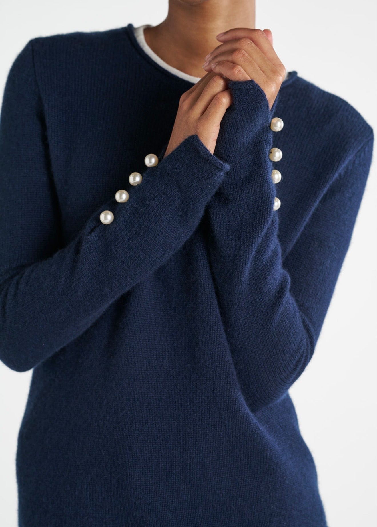 Abbelone sweater Navy
