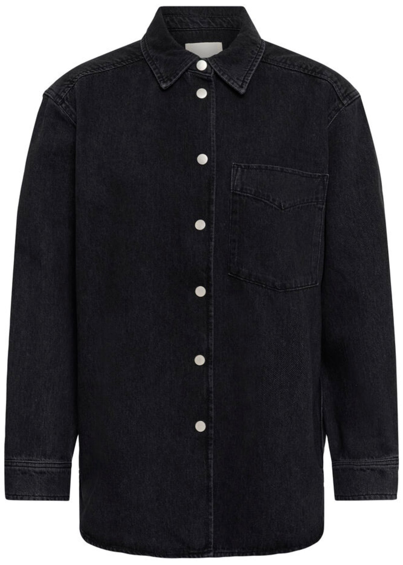 Cornelie Jacket Washed Black Denim