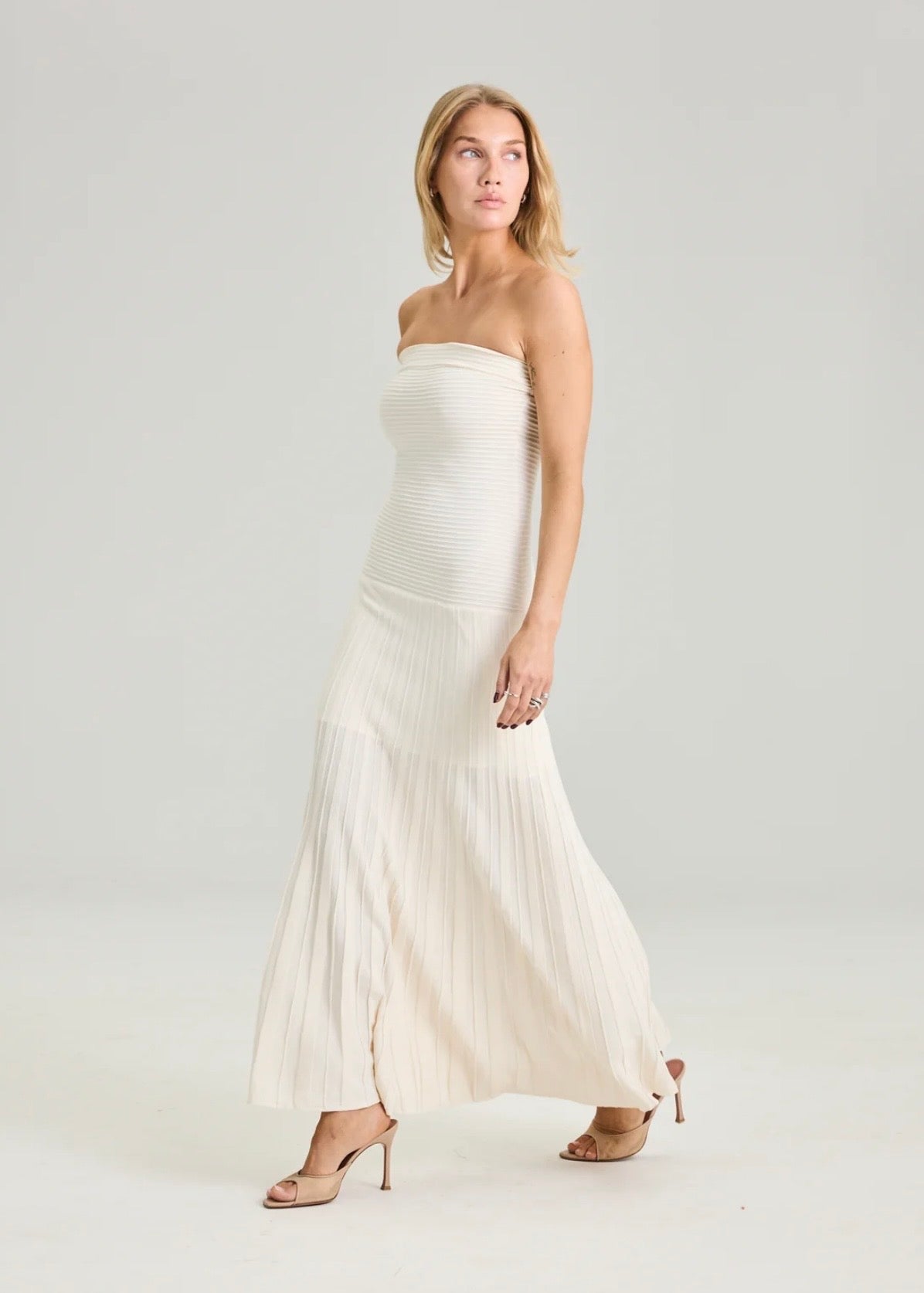 Emilie Dress Cream