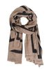 Wool-Viscose Scarf Taupe