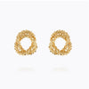 Gemma Knot Earrings Gold