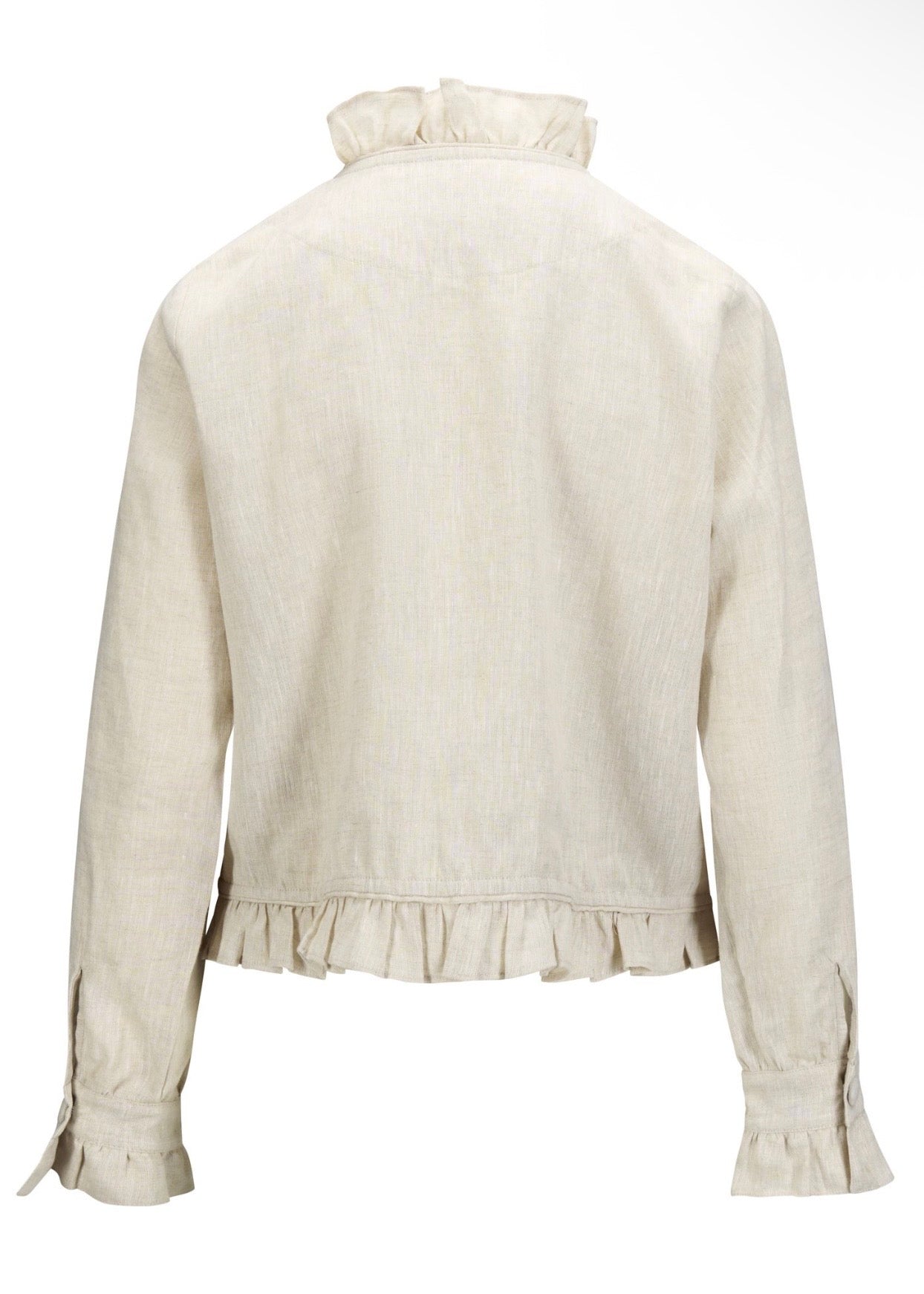 Betty Linen Jacket Beige Melange