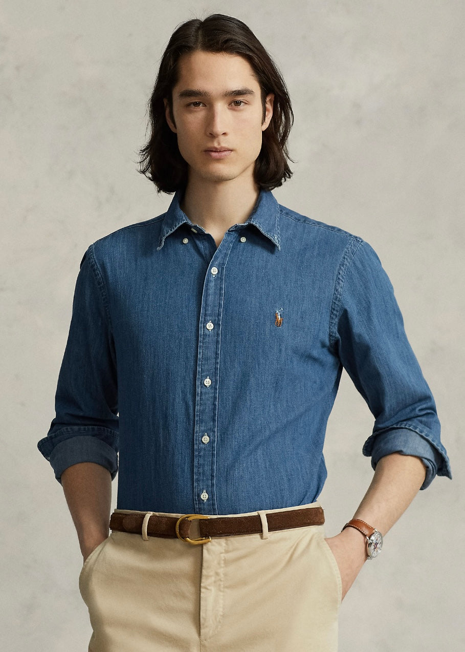 Custom Fit Denim shirt