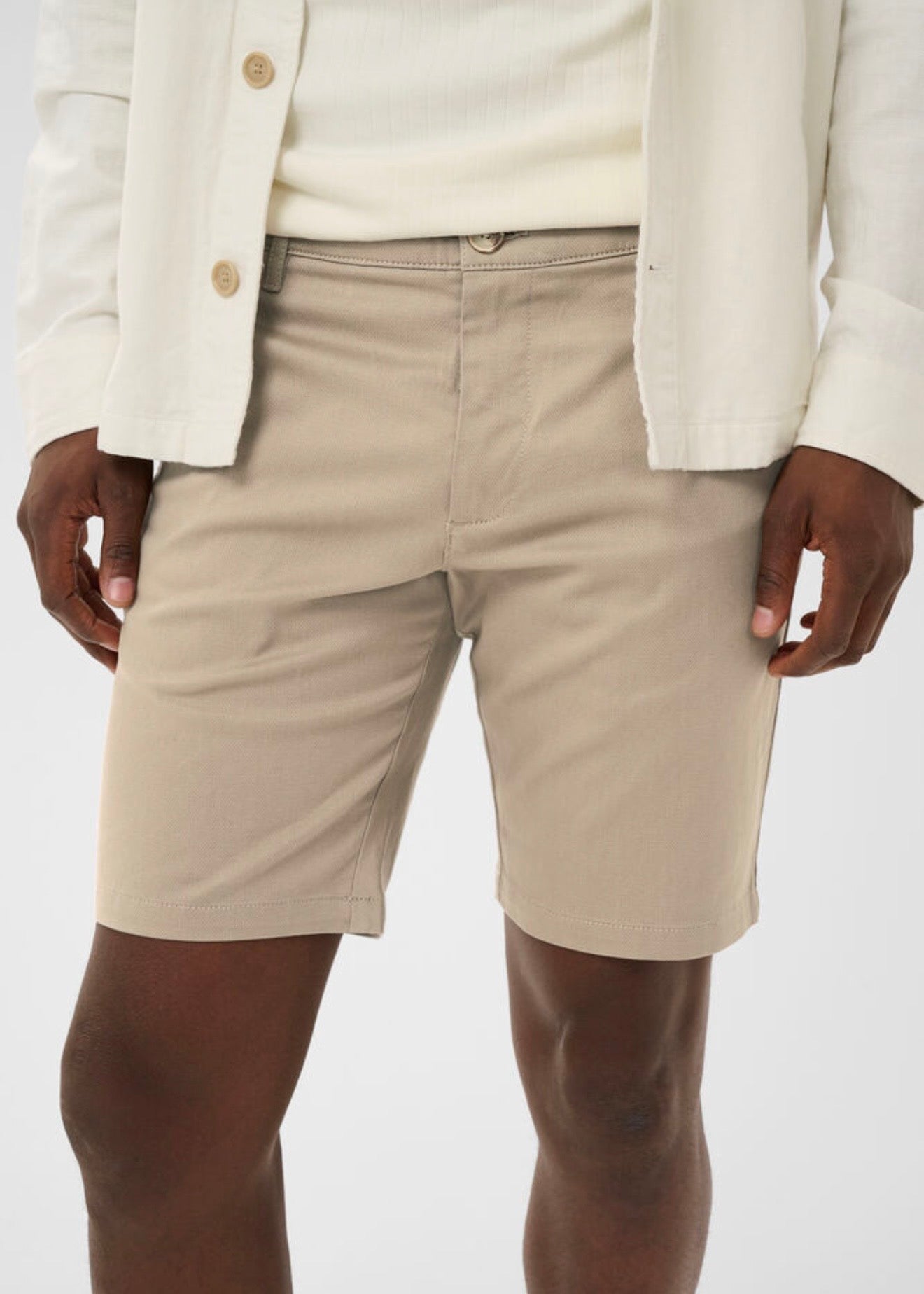 Thomas Shorts Plaza Taupe