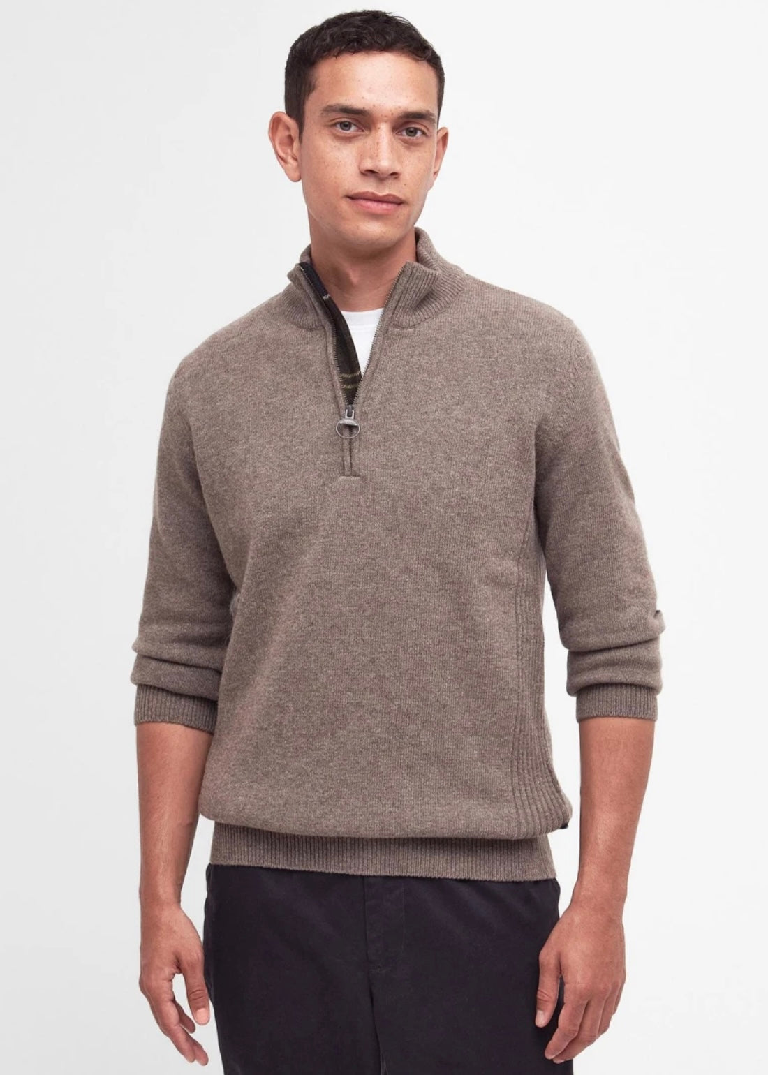 Holden Half zip Military Marl
