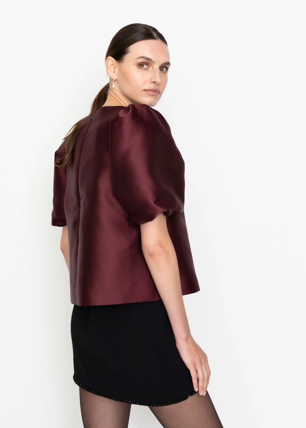 Camilla Pihl Becca blouse - Bordeaux