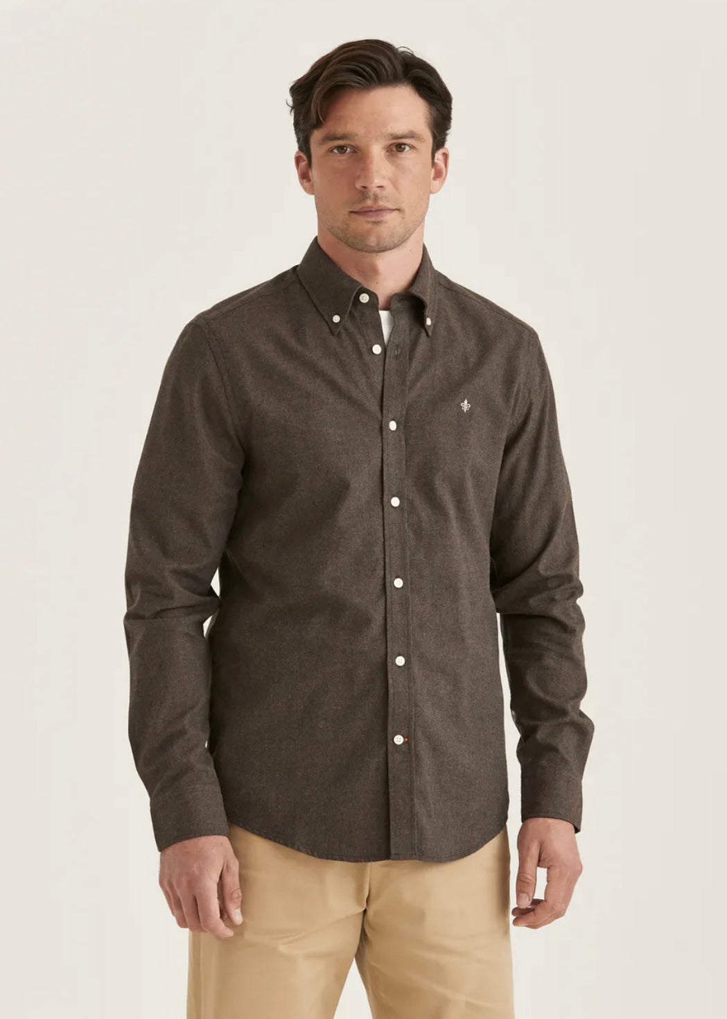 Morris Watts Flannel shirt - Brown