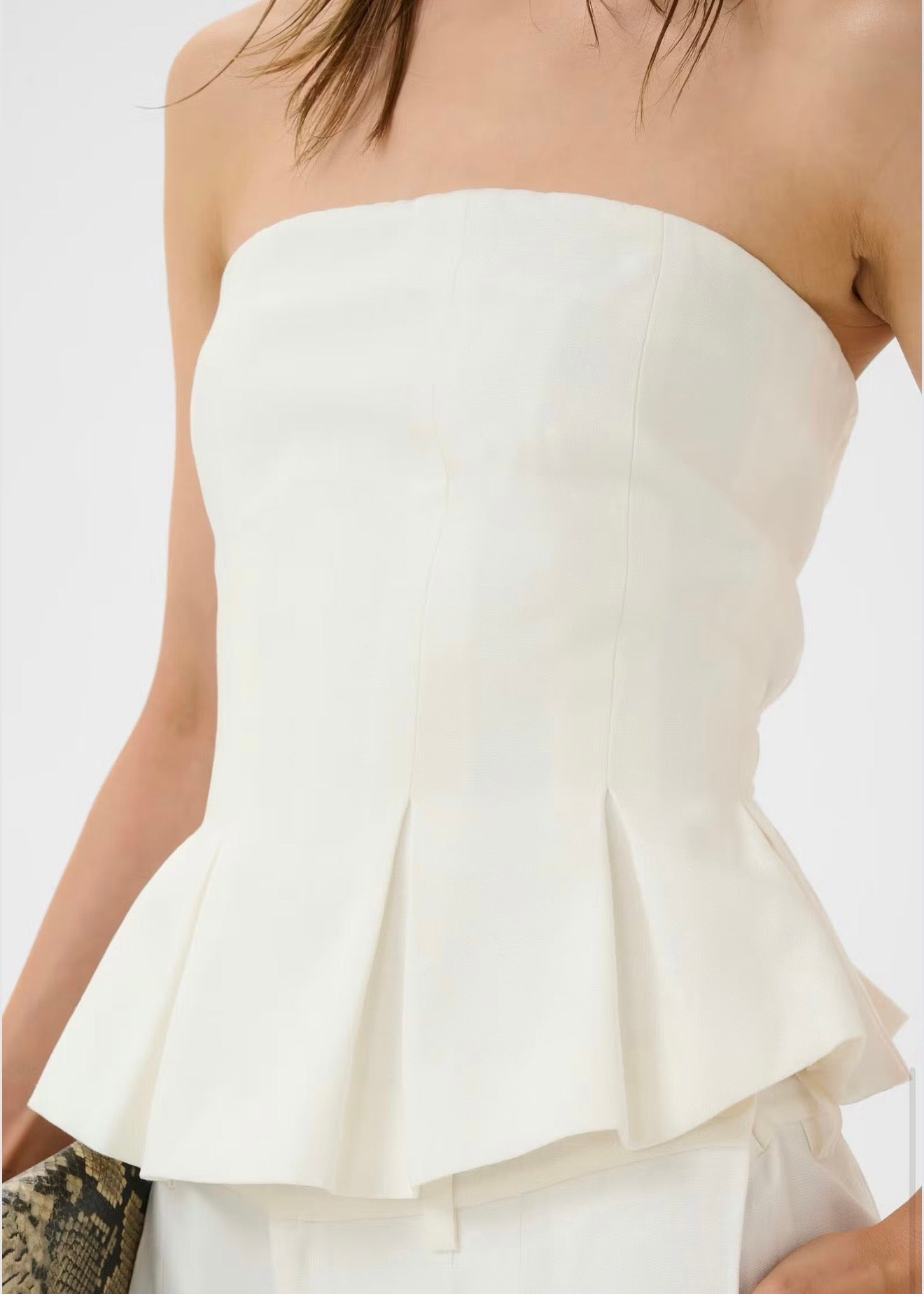Riava Corsage Bright White