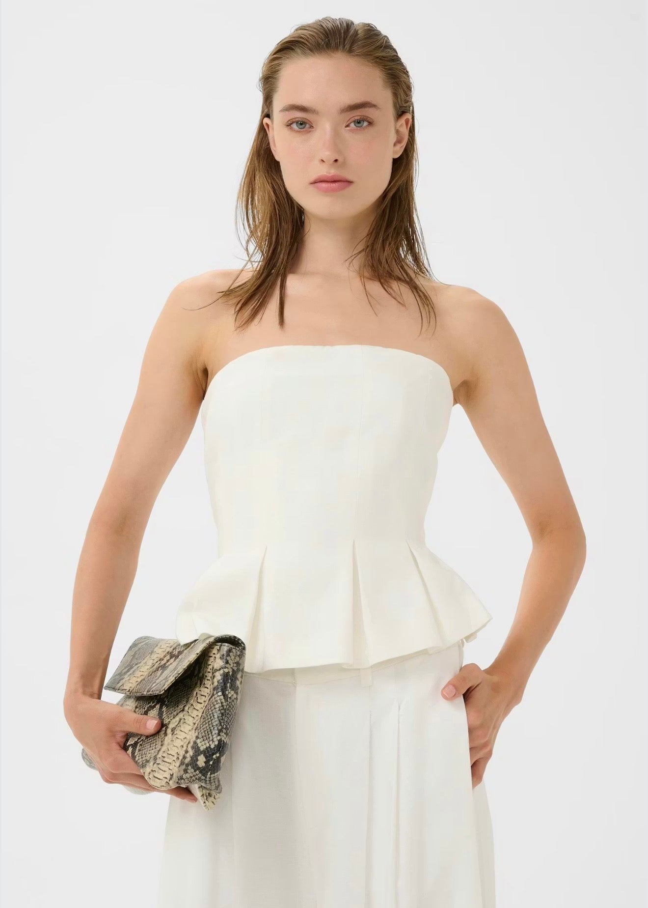 Riava Corsage Bright White