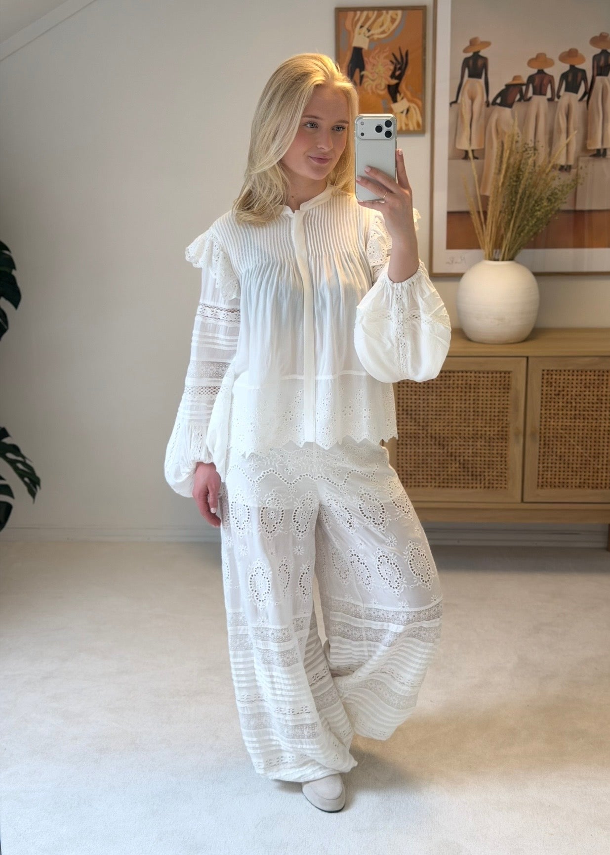Lita Pants White