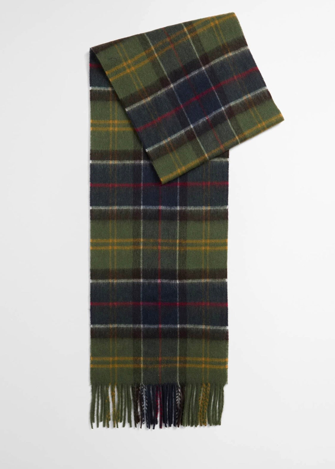 Tartan Scarf Olive