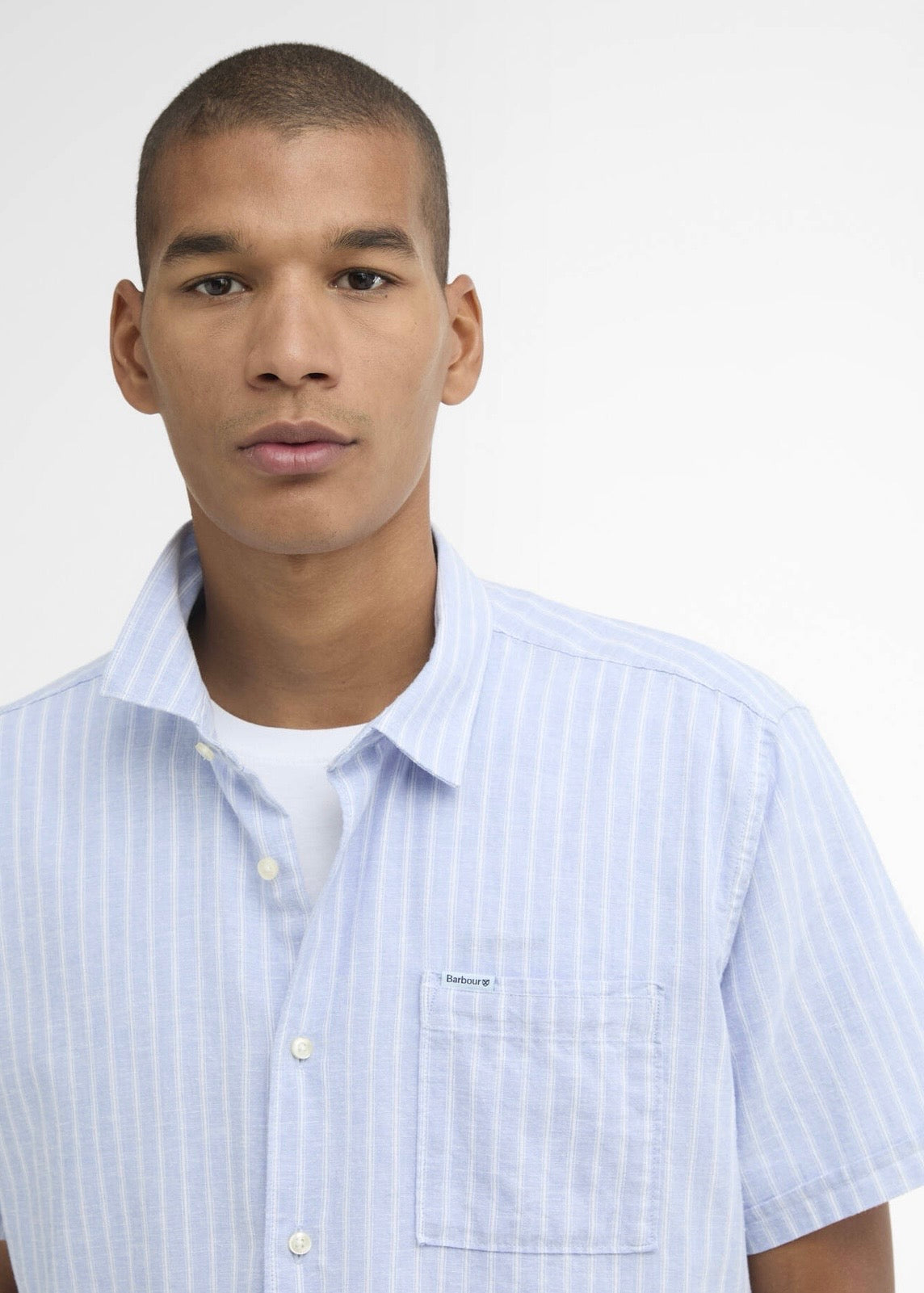 Nelson Striped Shirt Blue