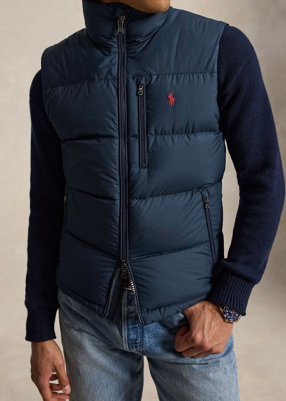 The Gorham Down Vest Navy