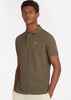 Tartan Polo Pique Dk. Olive
