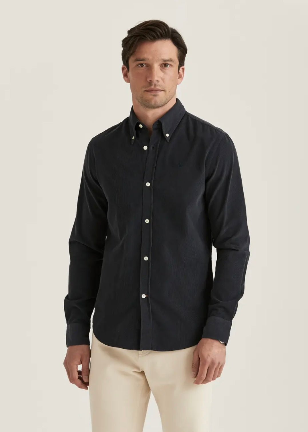 Morris Douglas Cord shirt - Blue