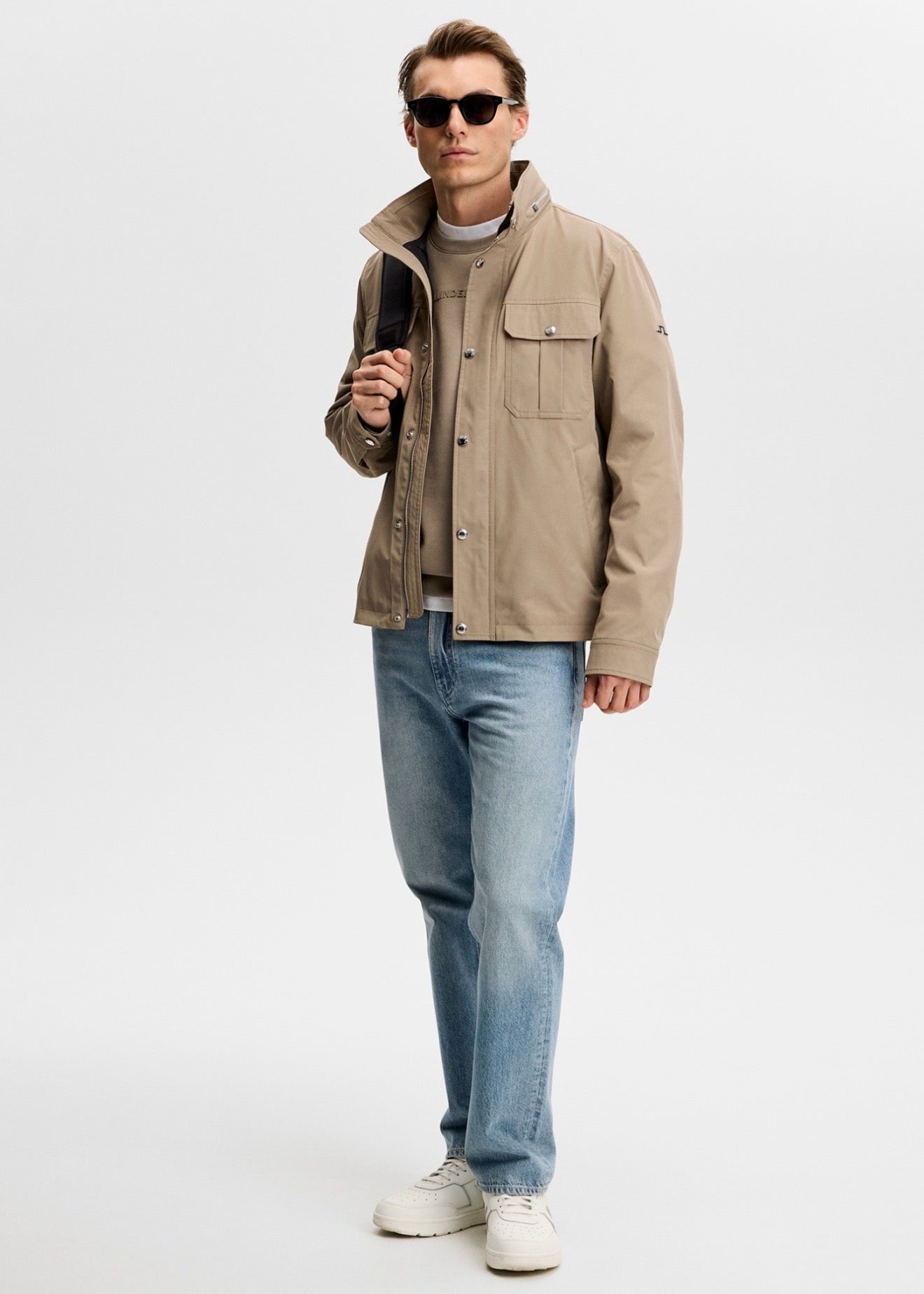 Bailey Recy Poly Jacket Brindle