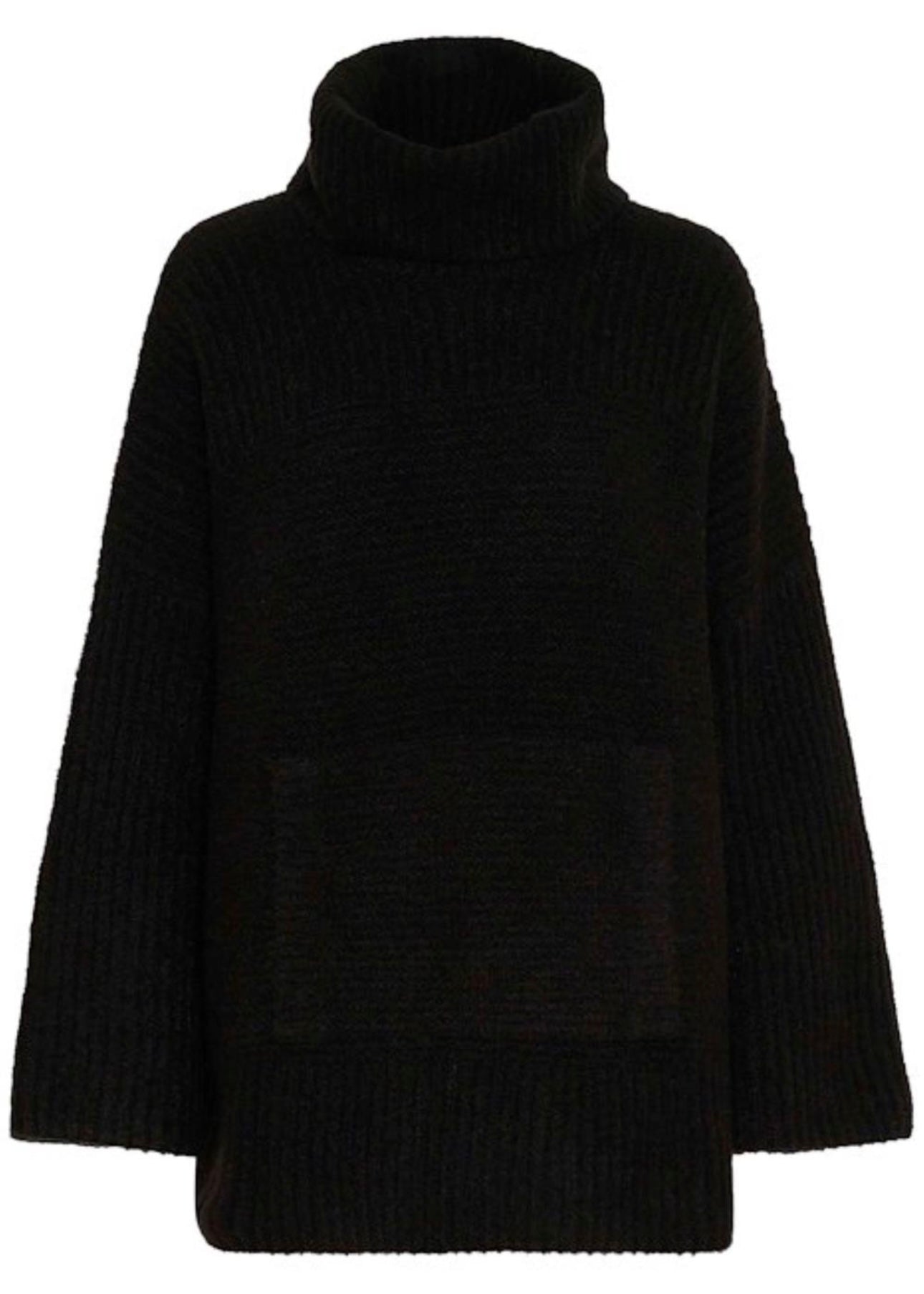 Part Two Toccas poncho - Black