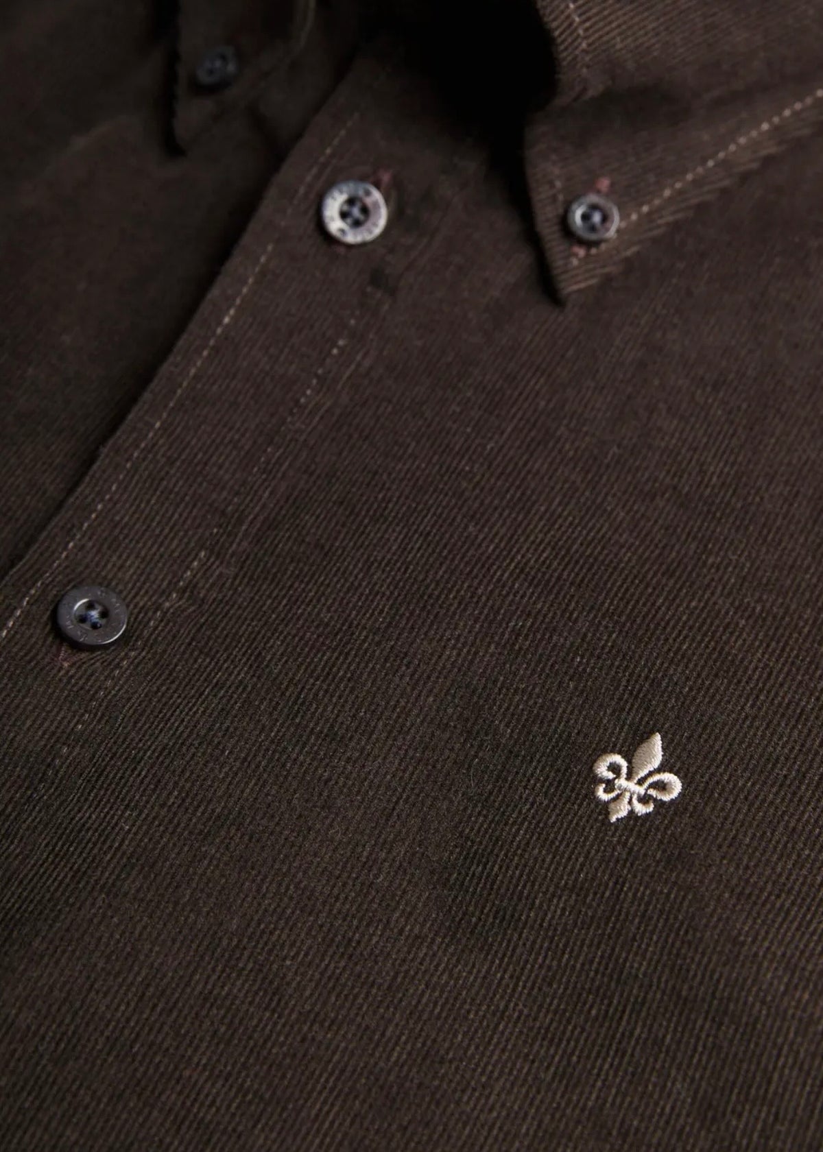 Douglas Cord Shirt Brown