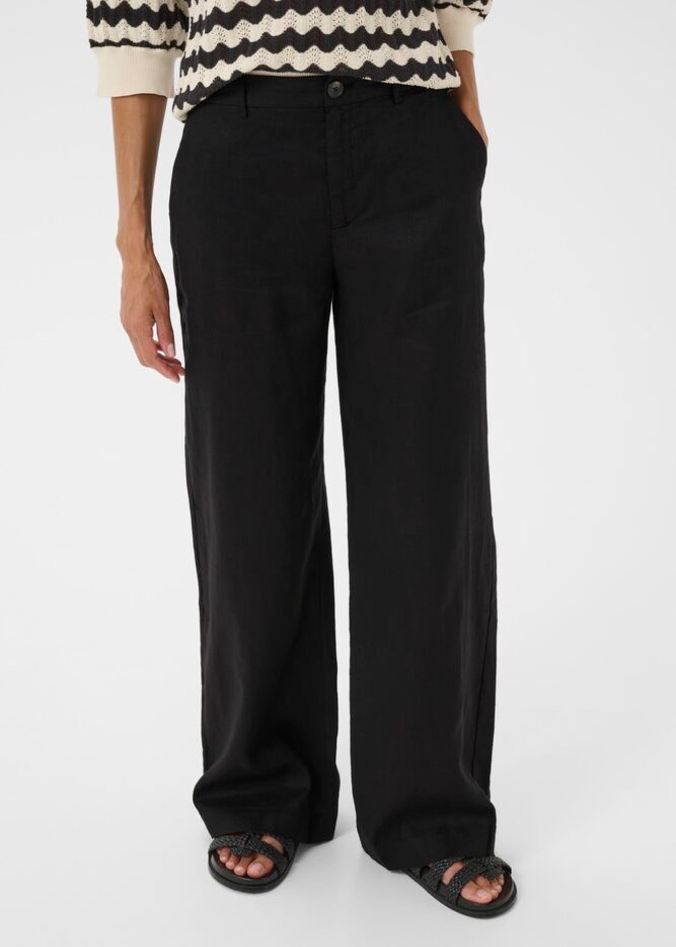 Ninnes Pants Black