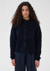 Alpha Short Cardigan  Skycaptain Melange