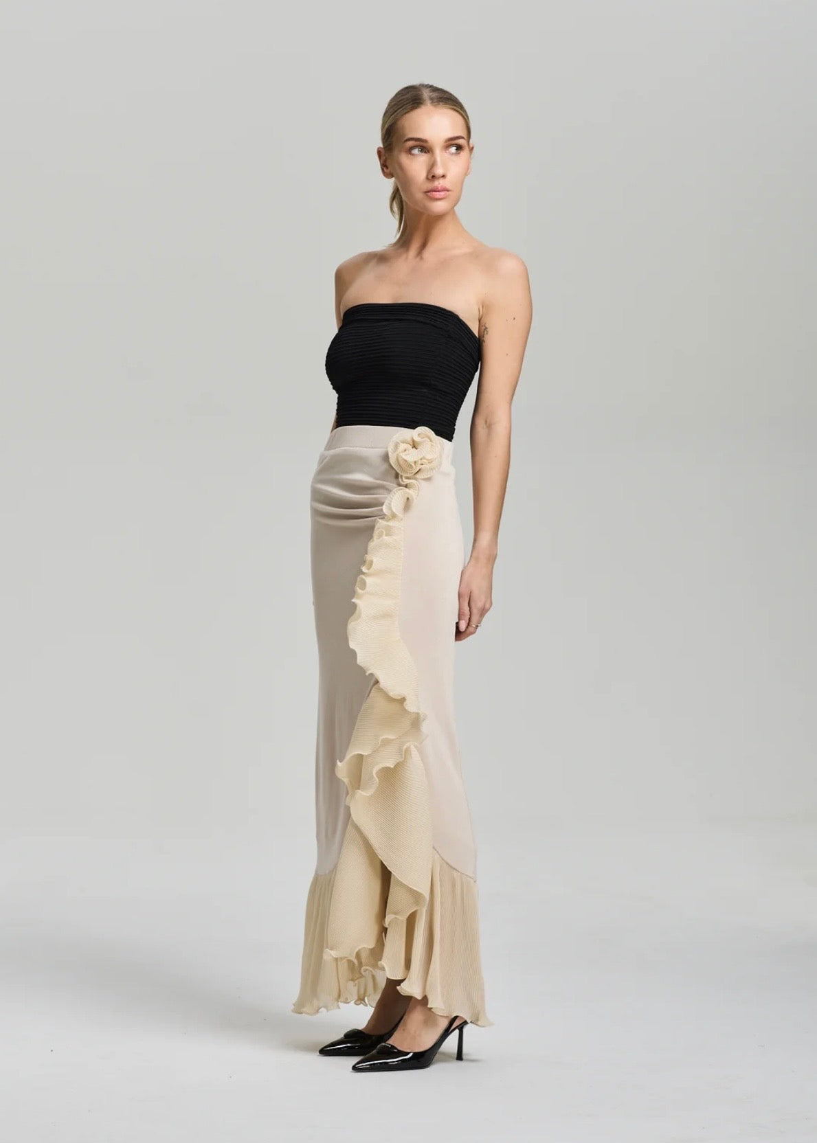 Dion Skirt Pearled Ivory