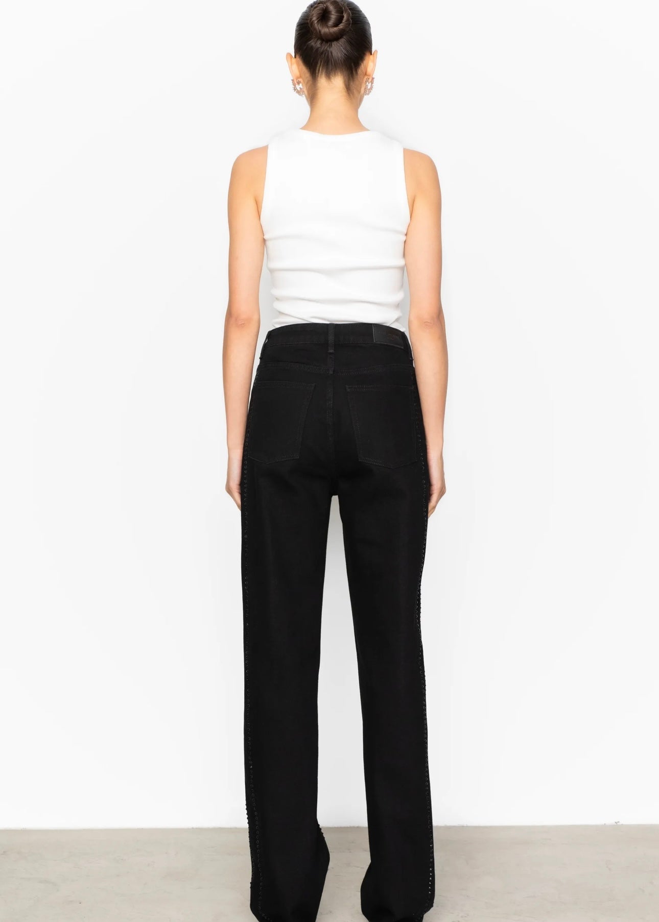 Luca Embellished Black