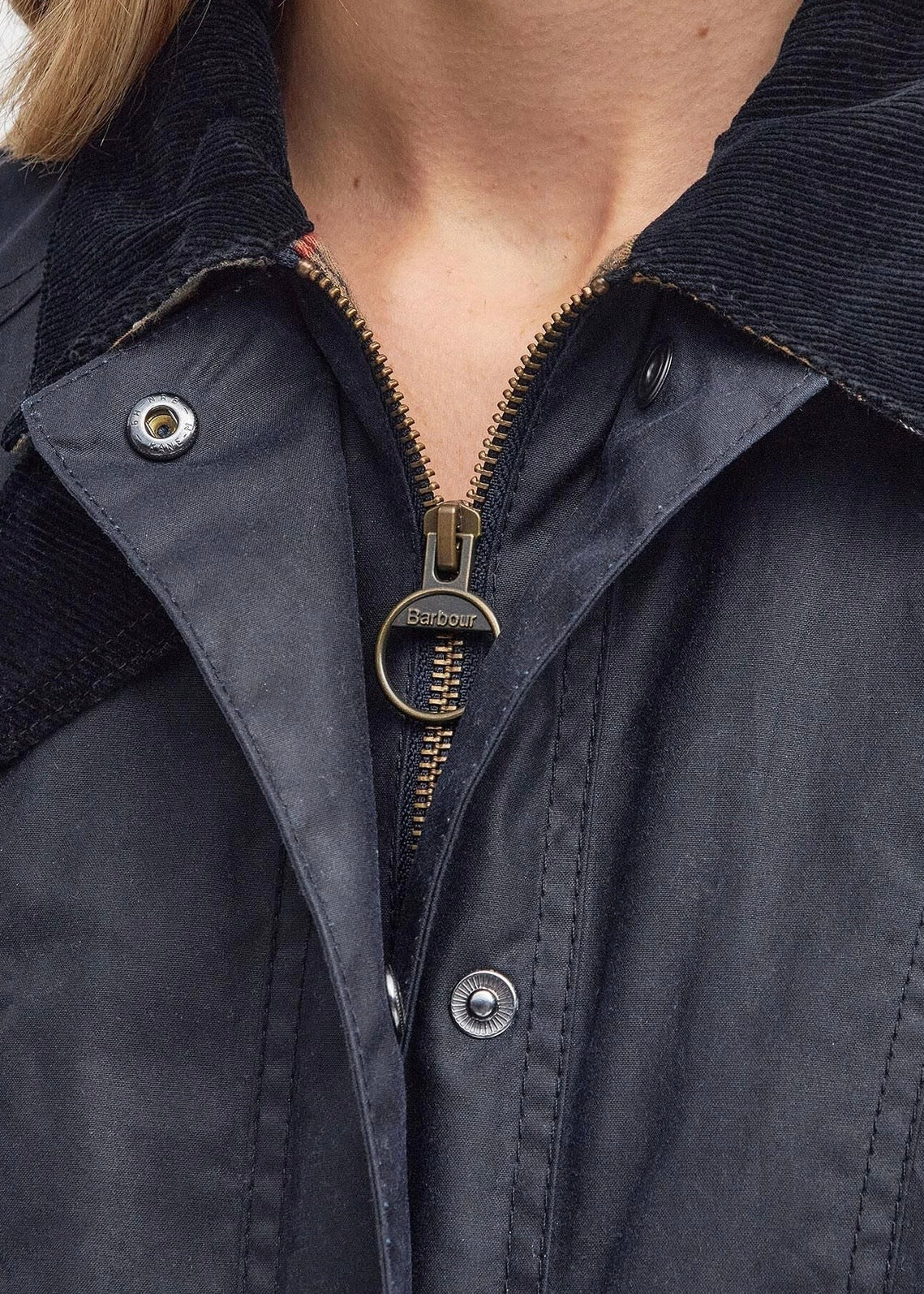 Classic Beadnell Jacket Navy