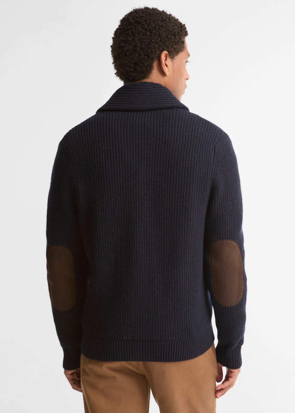 Hartland Shawl Neck Cardigan Navy