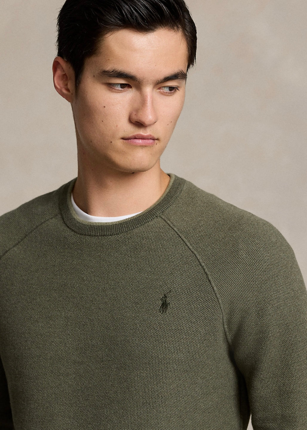 Polo Ralph Lauren Cotton sweater - Olive Combo