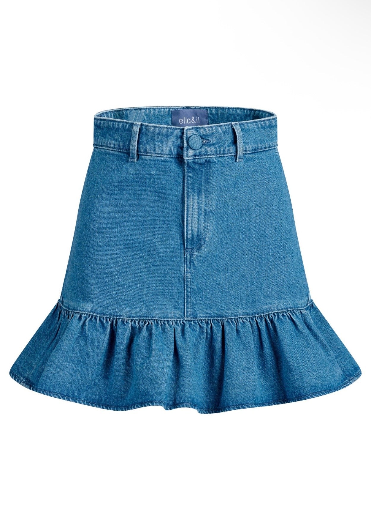 Kajsa Denim Skirt Denim Medium Wash