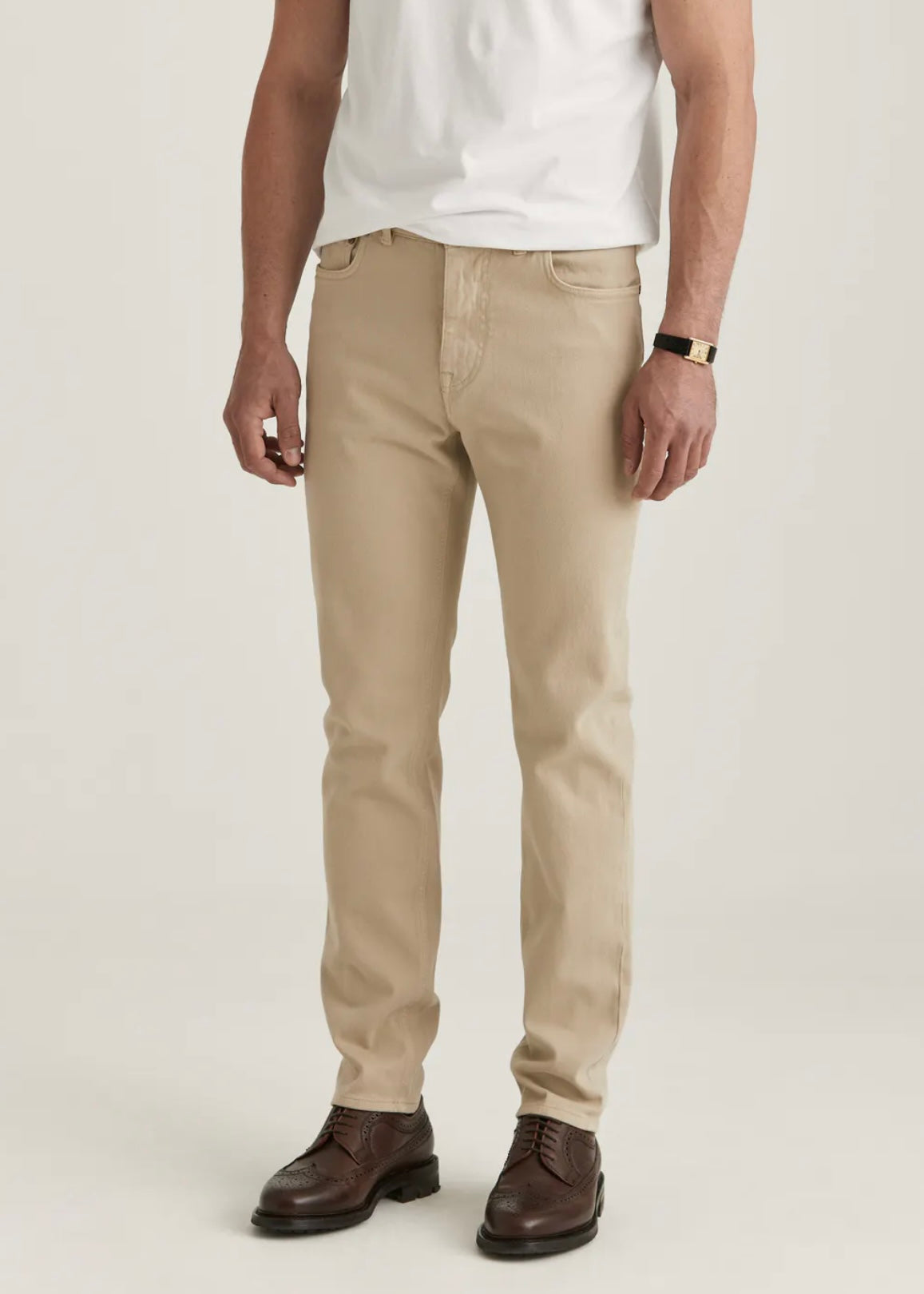 Morris James Soft Twill 5-pocket - Khaki