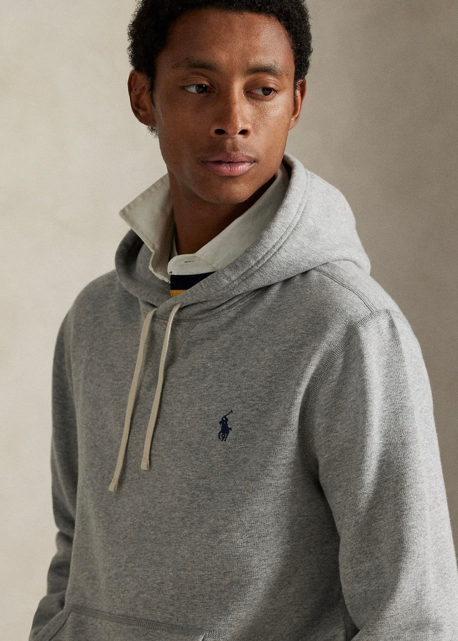 The RL Fleece Hoodie Andover Heather