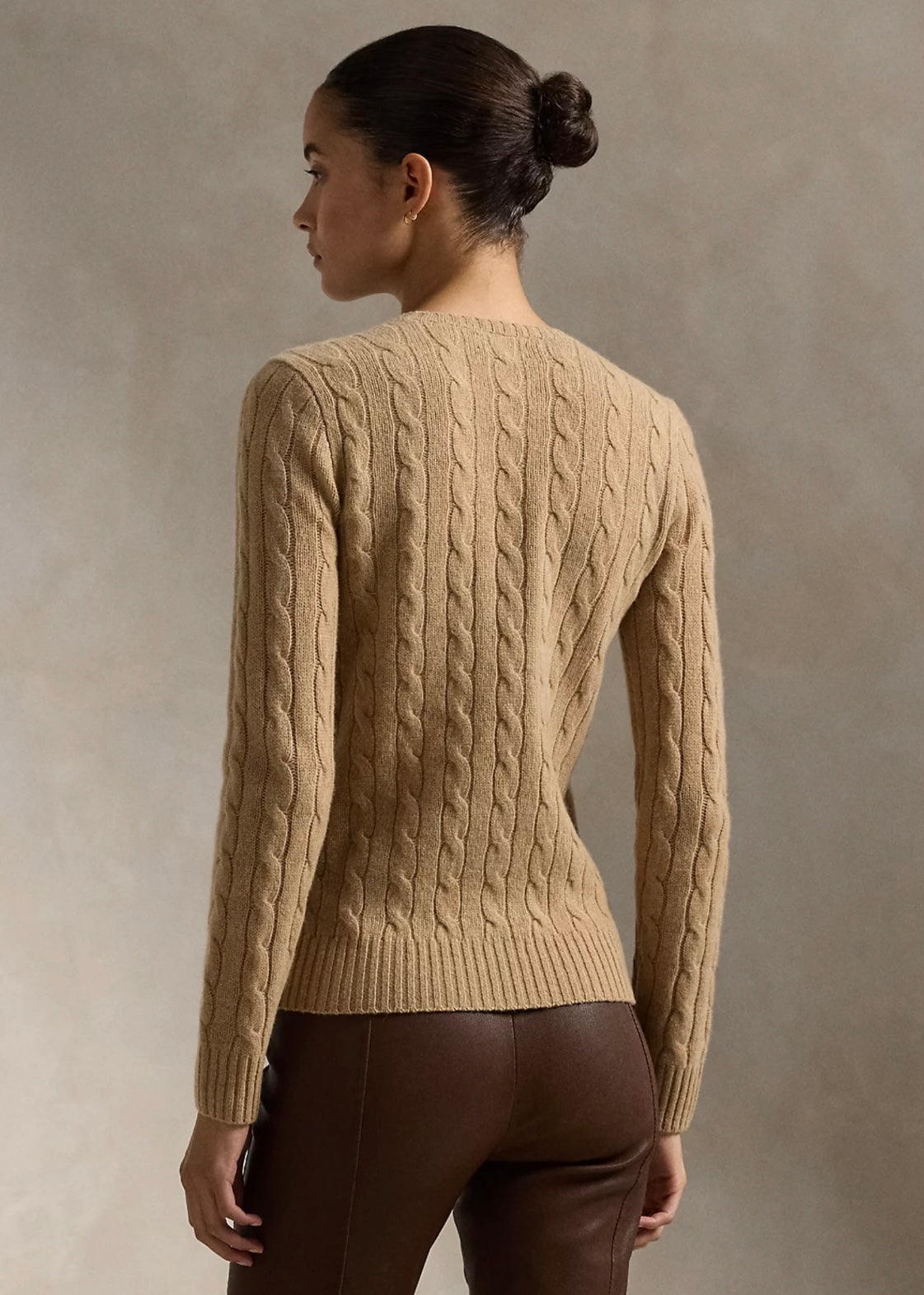 Polo Ralph Lauren Julianna sweater - Camel Melange