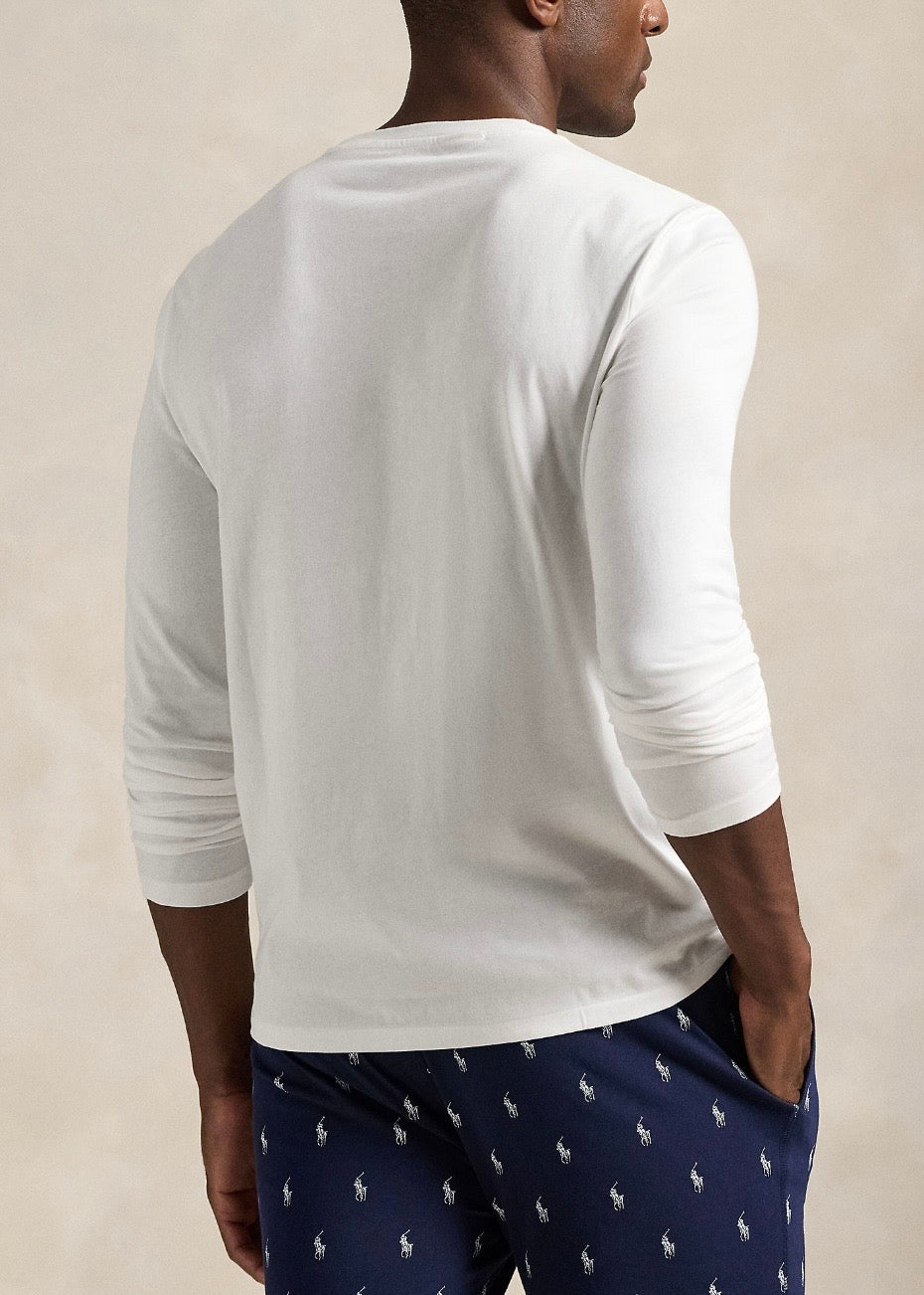 Cotton Jersey Longsleeve White