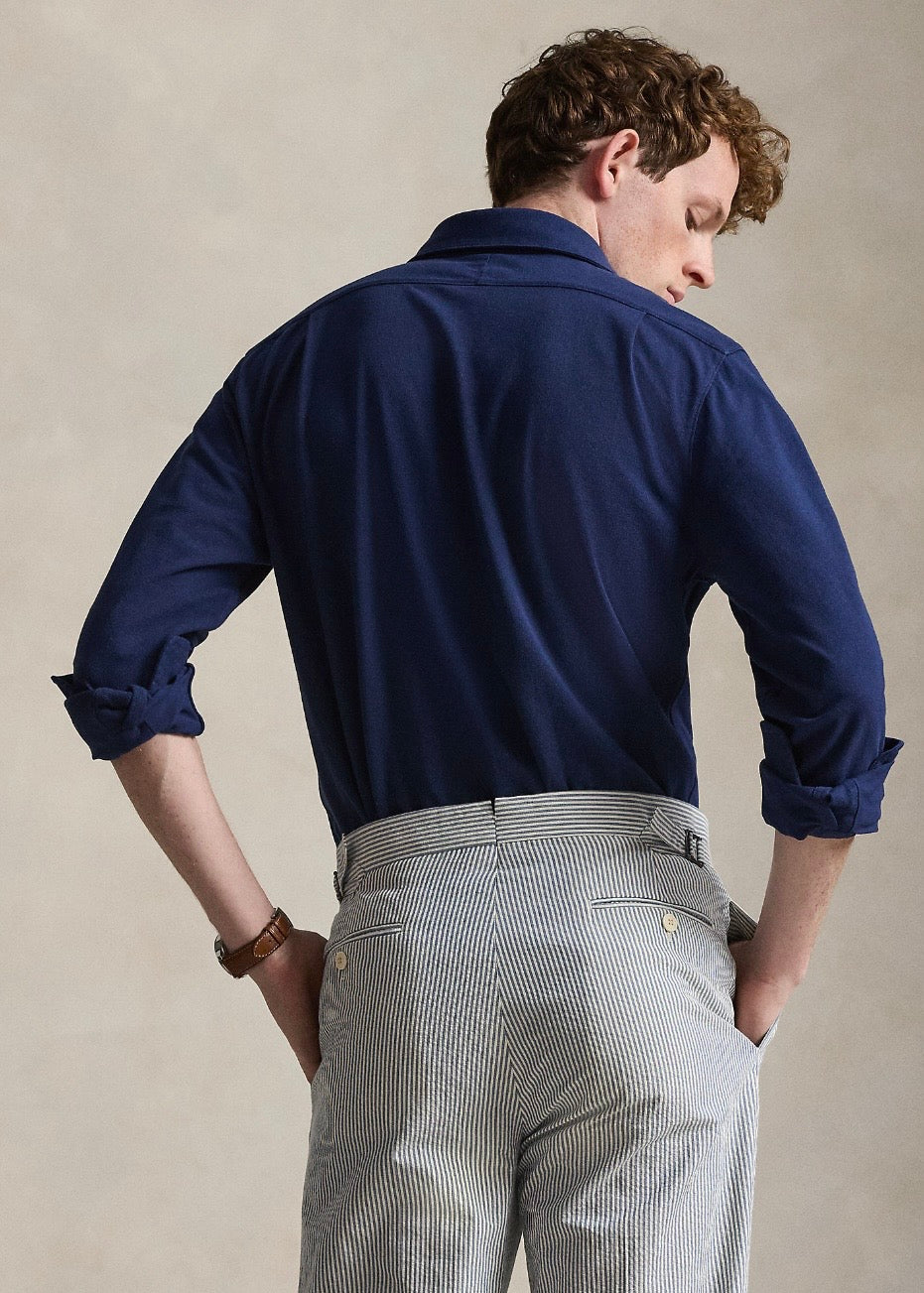 Featherweight Mesh Shirt Dark Cobalt