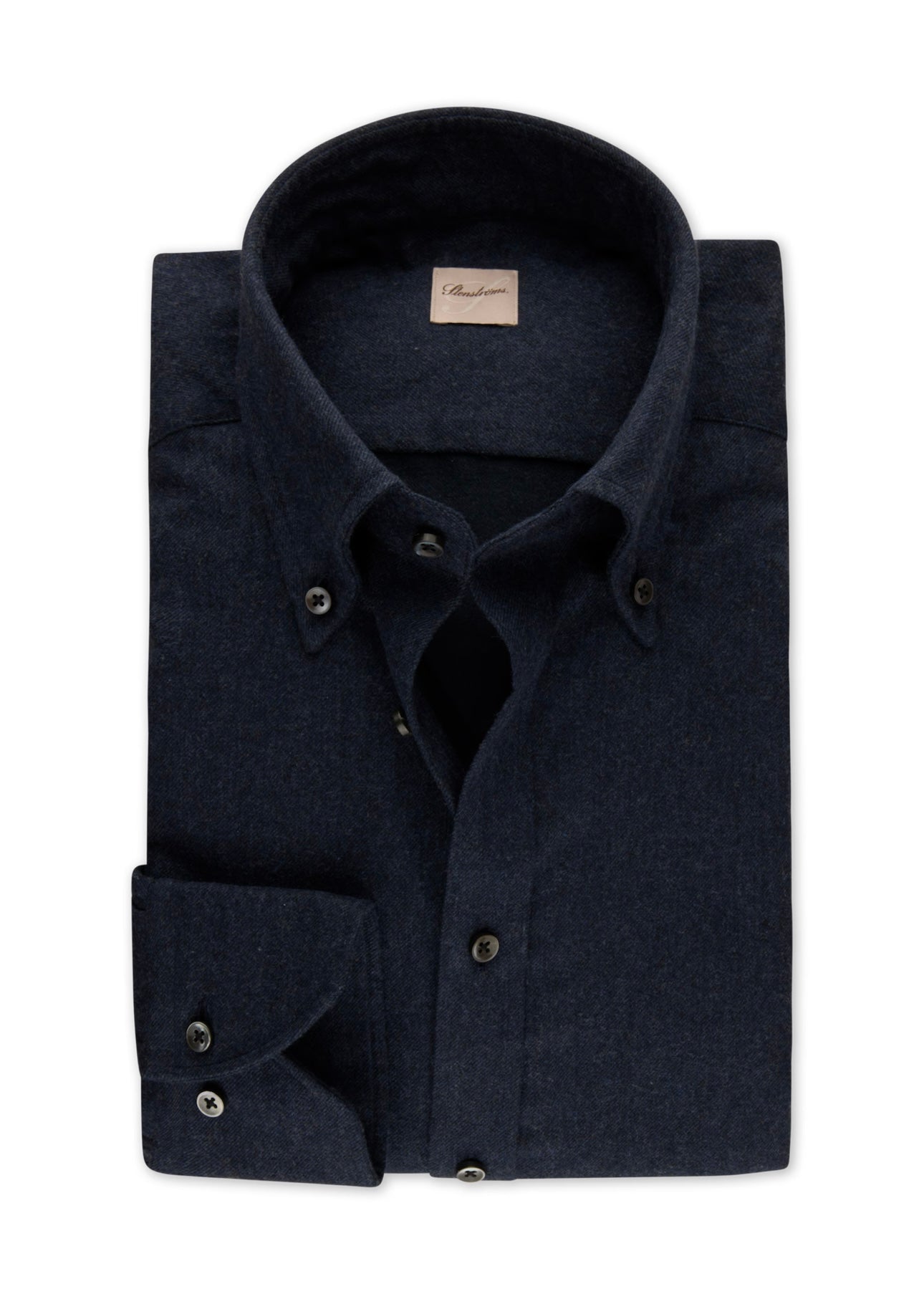 Slimline Flannel shirt Navy
