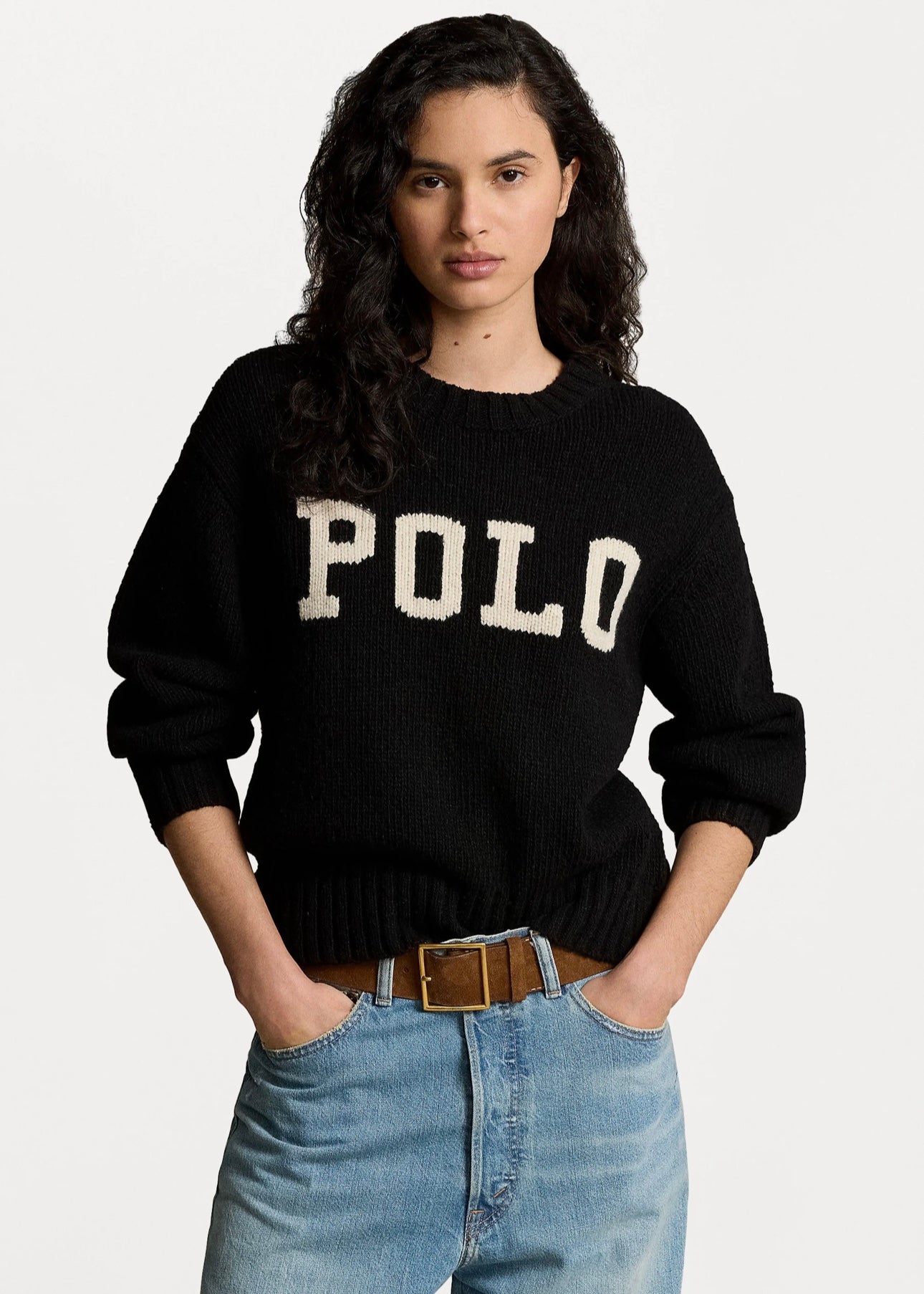 Polo Ralph Lauren Logo sweater - Black