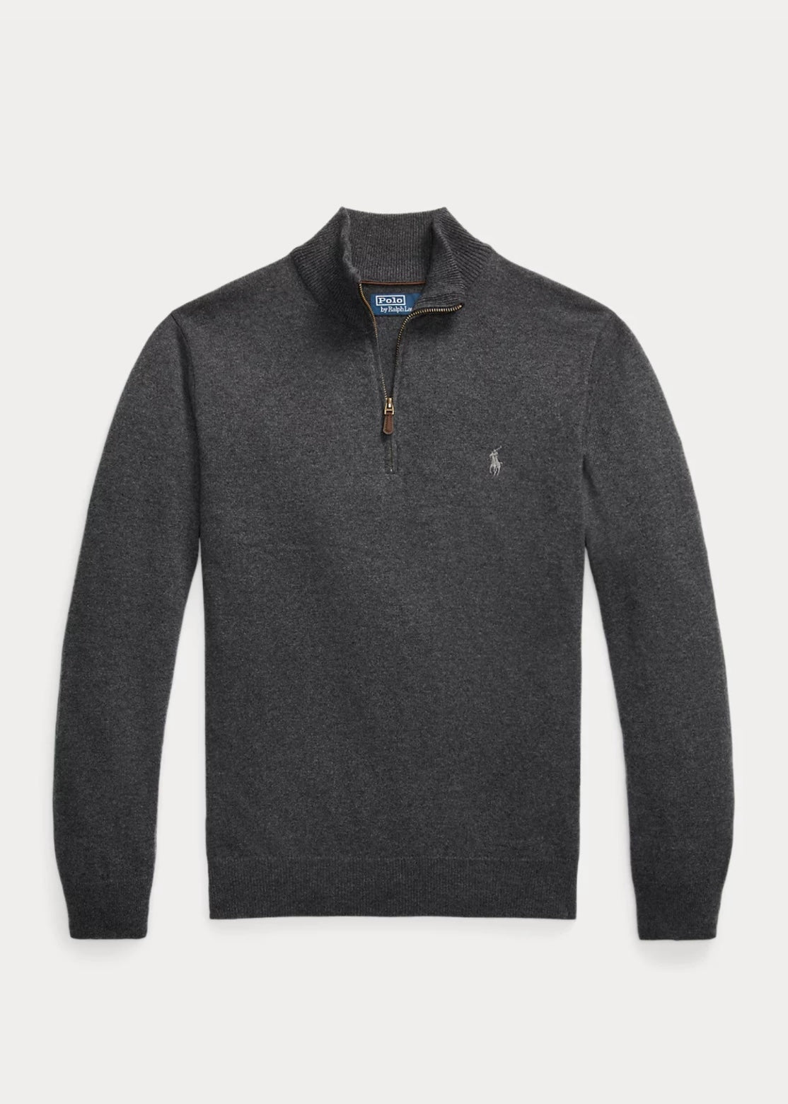 Polo Ralph Lauren Wool zip - Dark Charcoal Heather