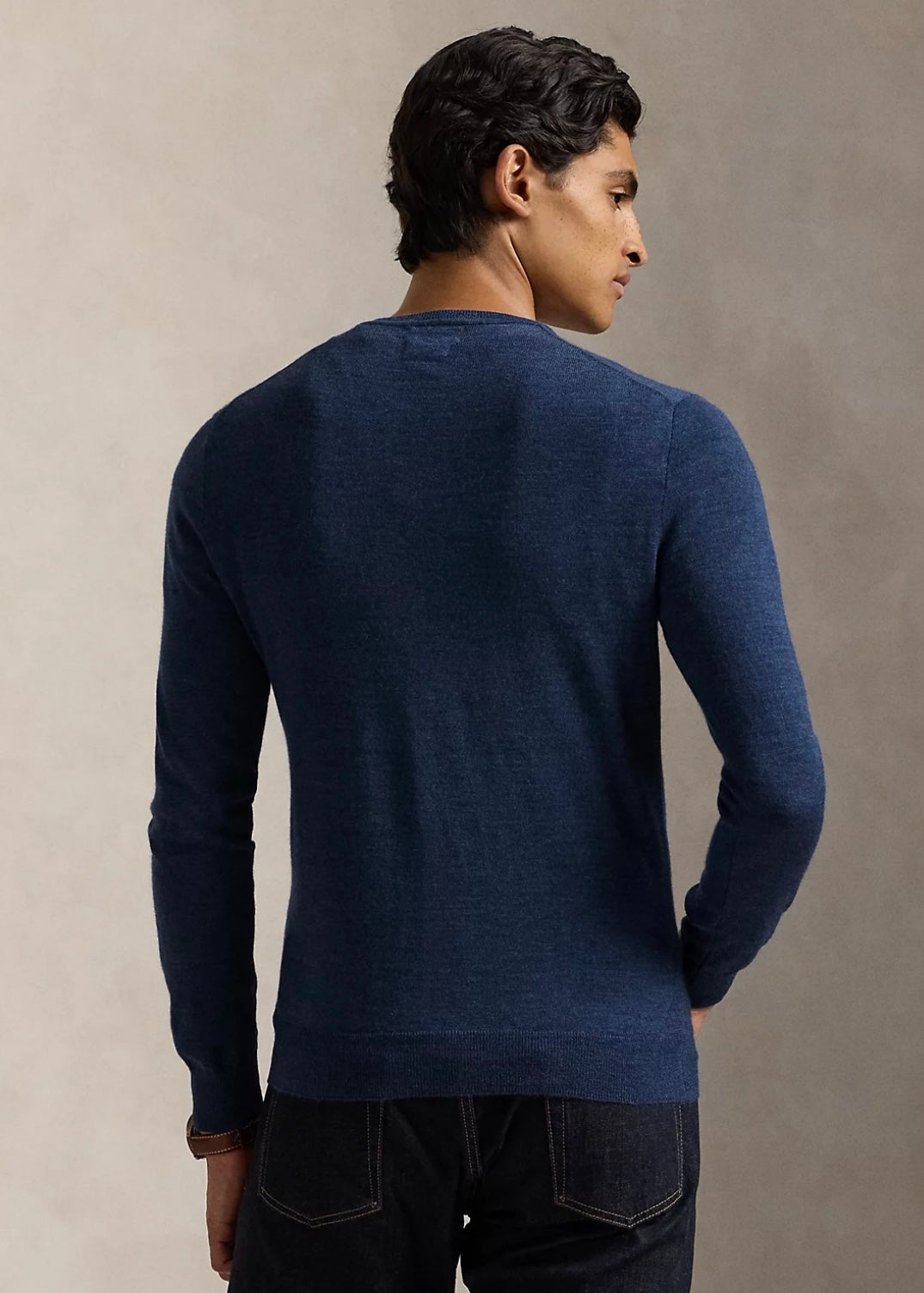 Polo Ralph Lauren Merino Wool sweater - Rustic Navy Heather