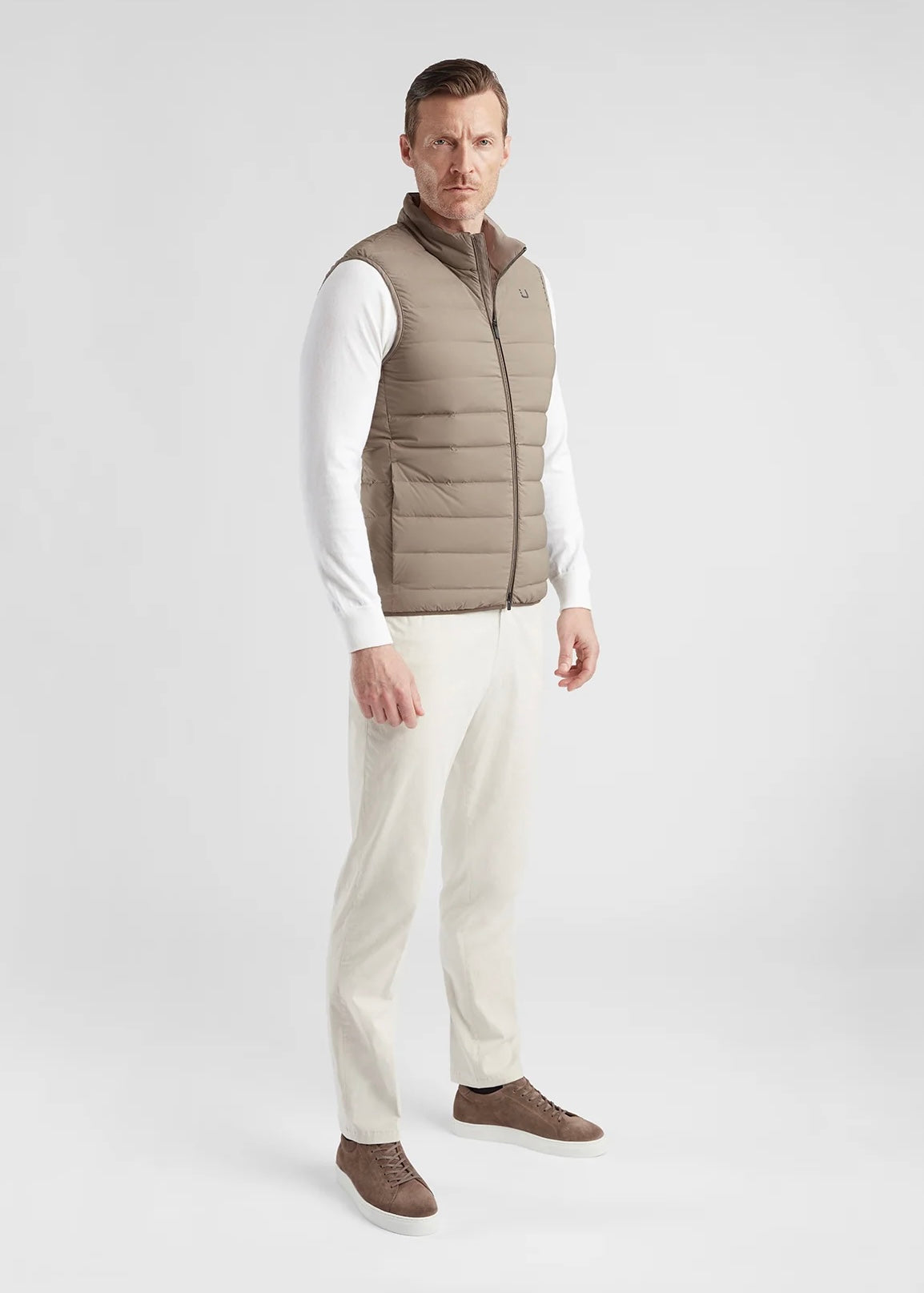Sonic Vest Dark Sand