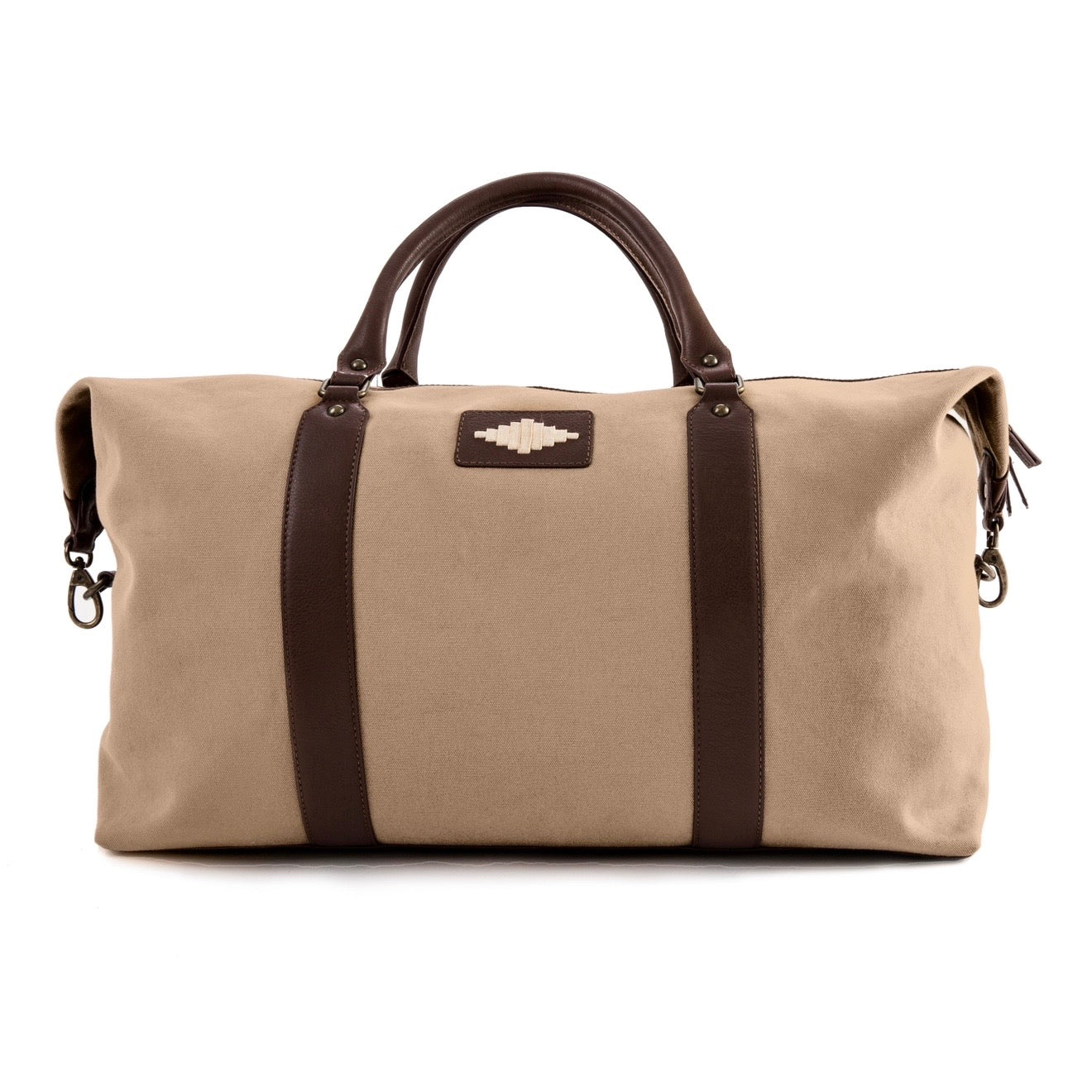 Caballero Large Travel bag Sand Canvas