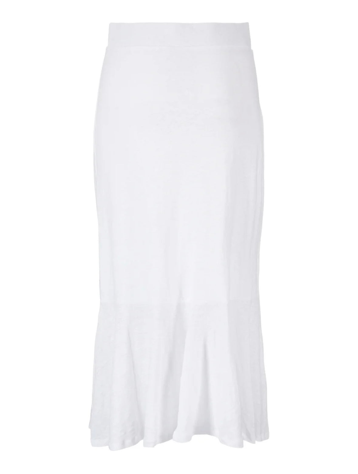 Ella&il Petrine Linen skirt - White